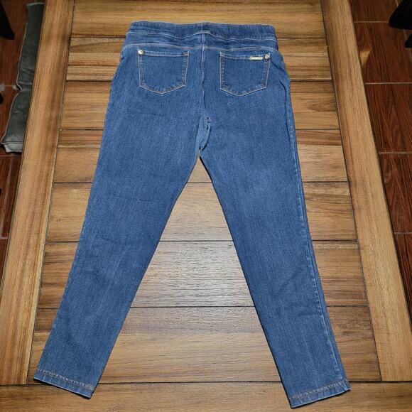 Luxe Denim 4 Way Stretch Pull On Jeggings - Size Large (14-16) - Picture 3 of 7